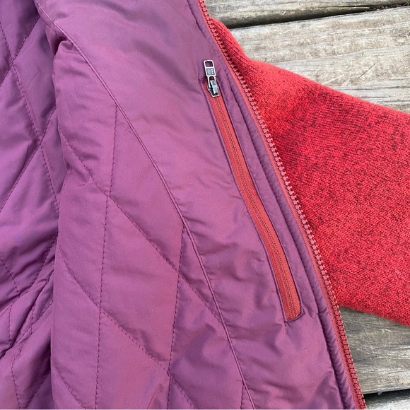Patagonia Better Sweater Insulated Hoodie Jacket Coat Red XS - Picture 8 of 10